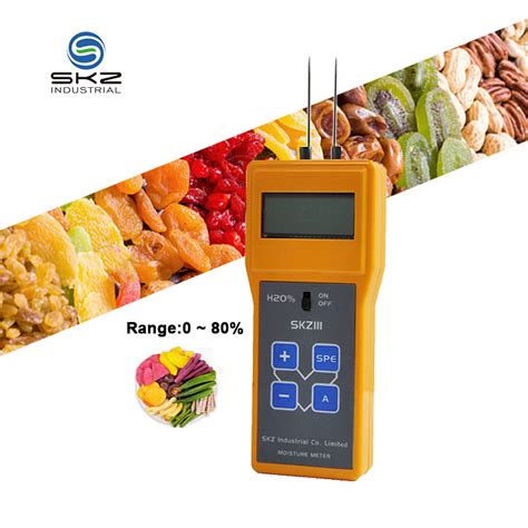 Portable dried fruits and vegetables Moisture Meter tv shopping|fruit grinder moisture meter kit.